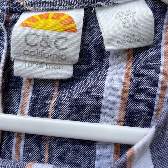 Linen shirt with back button detail - Picture 3 of 6